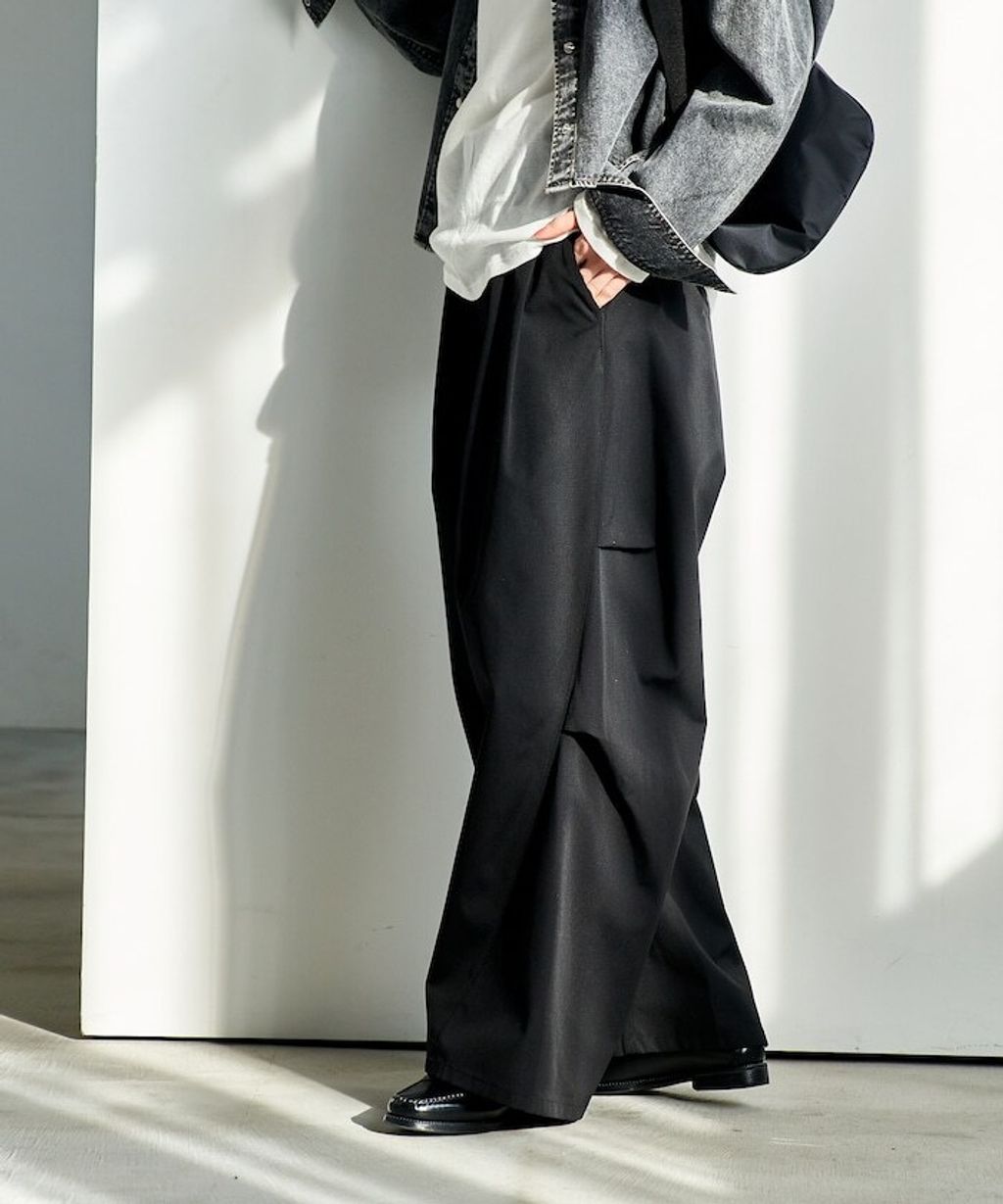 FREAKS STORE FIT MAGIC止滑內腰頭立體寬褲_33