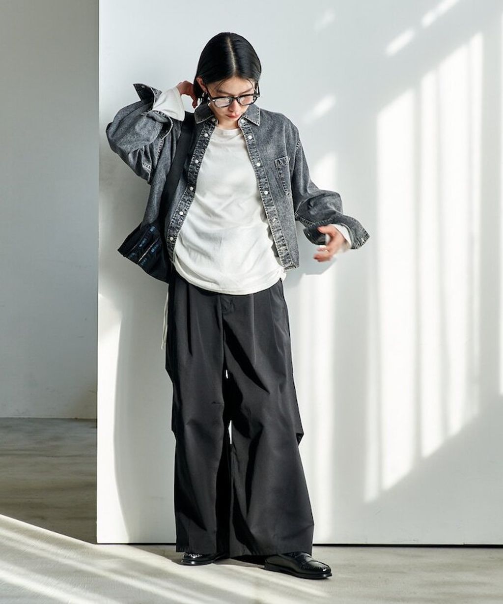 FREAKS STORE FIT MAGIC止滑內腰頭立體寬褲_25