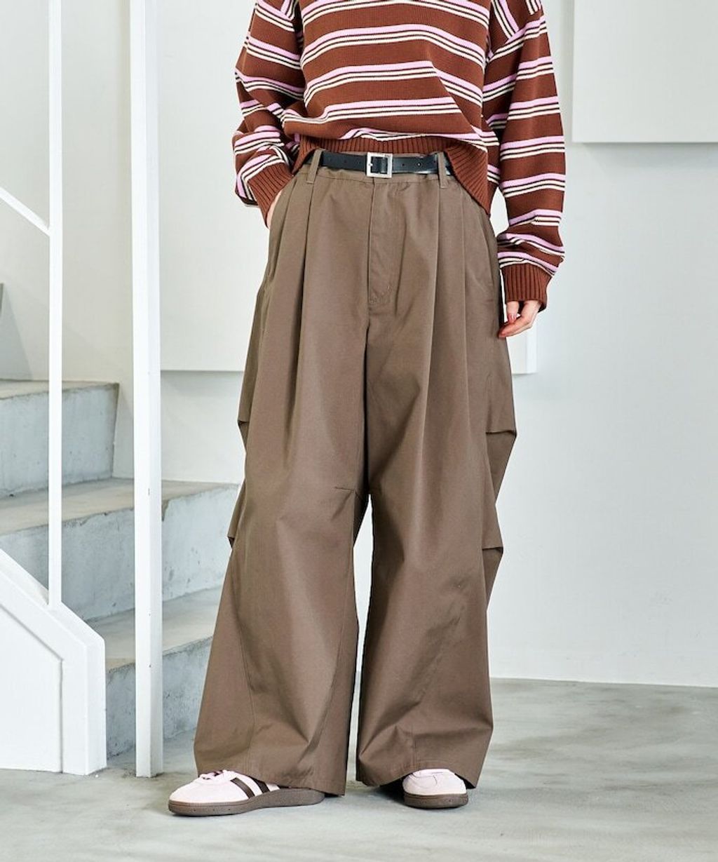 FREAKS STORE FIT MAGIC止滑內腰頭立體寬褲_16