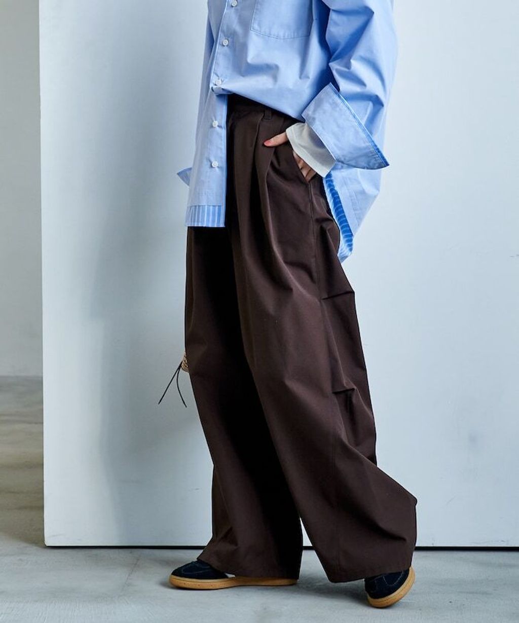 FREAKS STORE FIT MAGIC止滑內腰頭立體寬褲_4