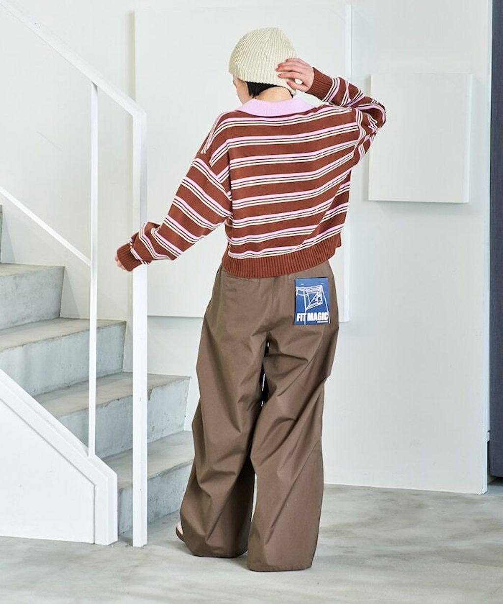 FREAKS STORE FIT MAGIC止滑內腰頭立體寬褲_13