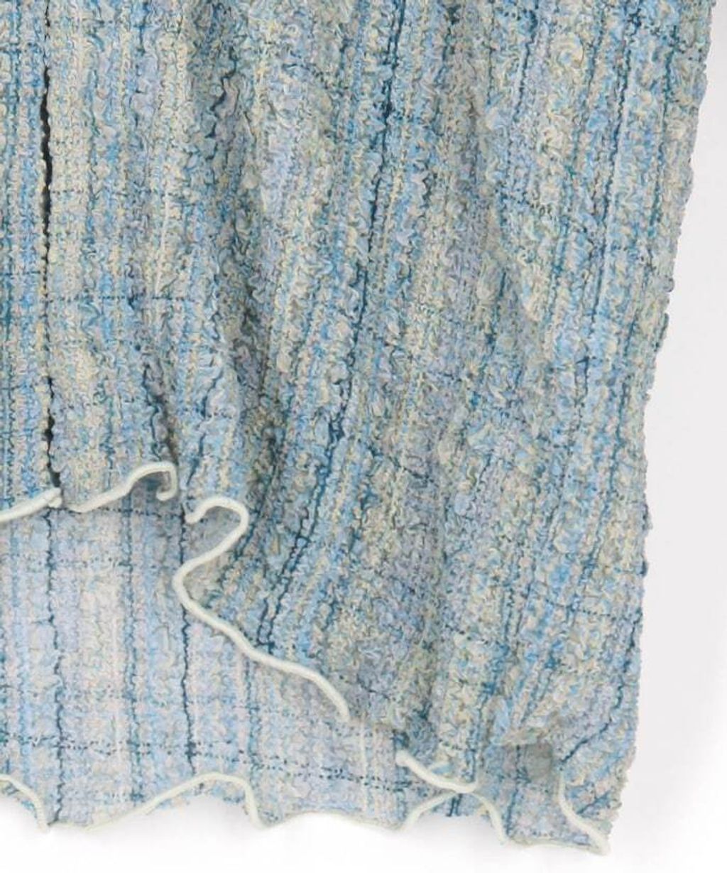 FREAKS STORE 立體泡泡針織格紋襯衫_40