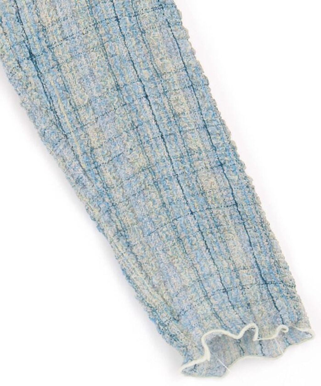 FREAKS STORE 立體泡泡針織格紋襯衫_39