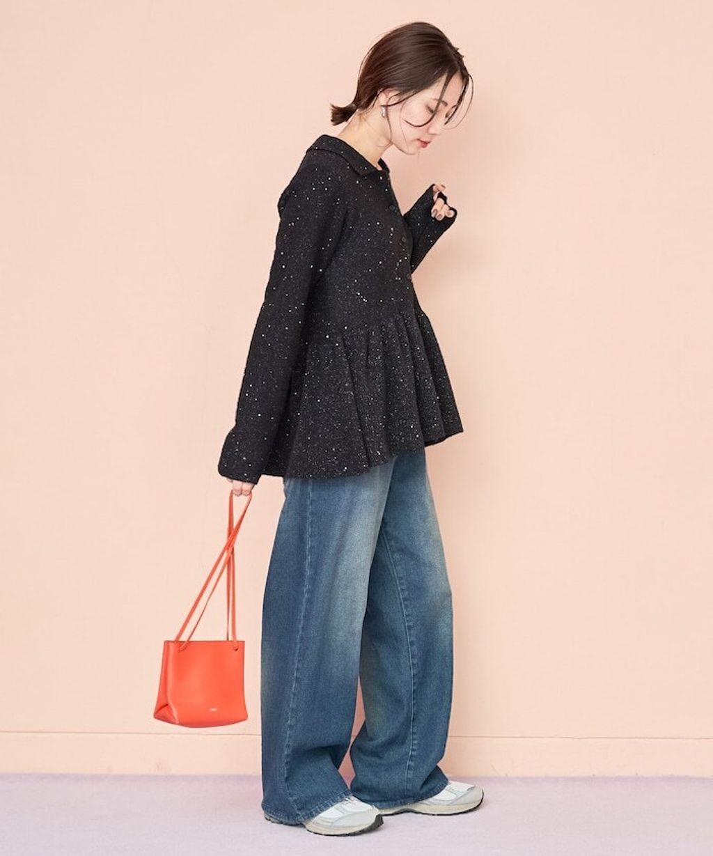 FREAKS STORE 傘擺收腰襯衫式開襟衫_35