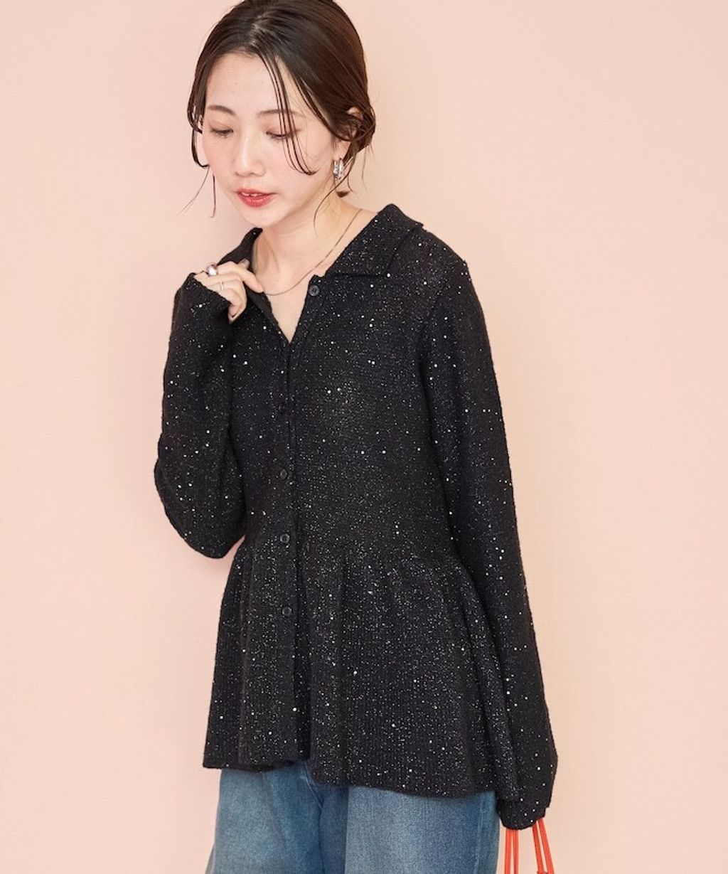 FREAKS STORE 傘擺收腰襯衫式開襟衫_31