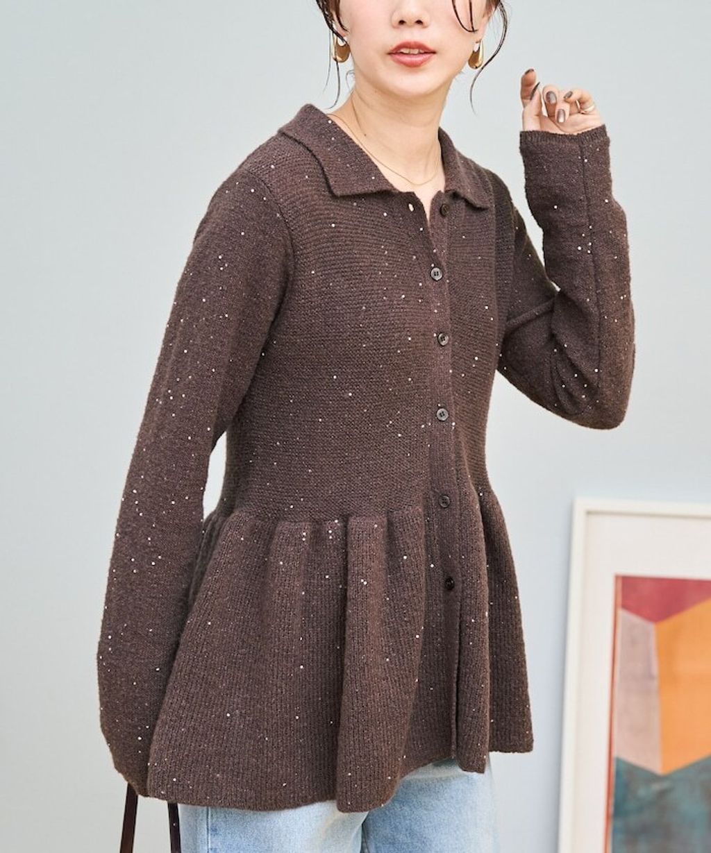 FREAKS STORE 傘擺收腰襯衫式開襟衫_22