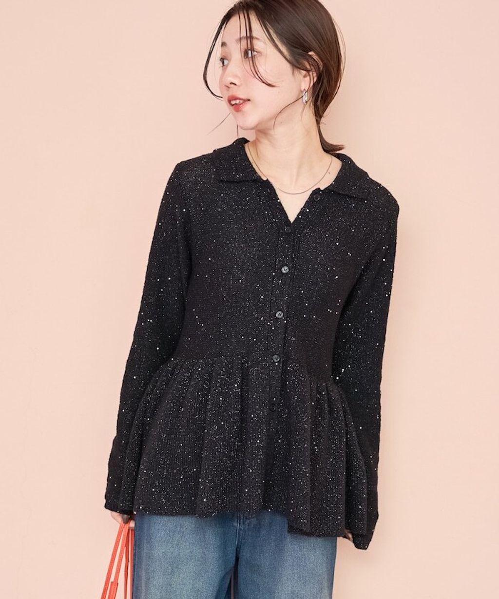 FREAKS STORE 傘擺收腰襯衫式開襟衫_32