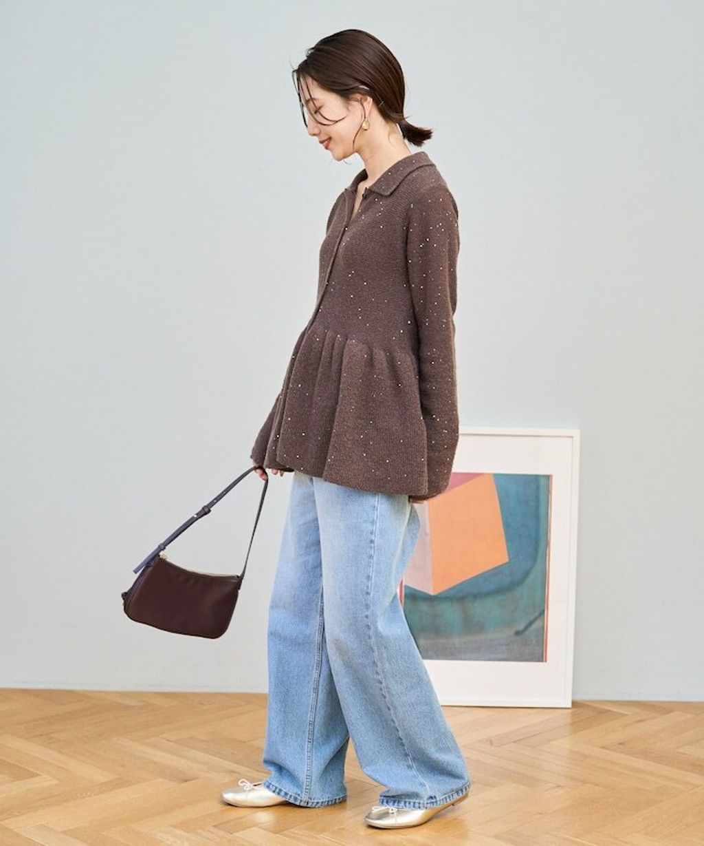 FREAKS STORE 傘擺收腰襯衫式開襟衫_25