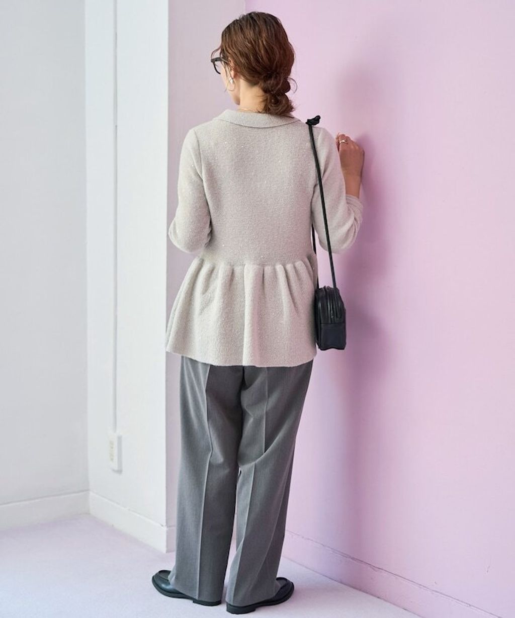 FREAKS STORE 傘擺收腰襯衫式開襟衫_20