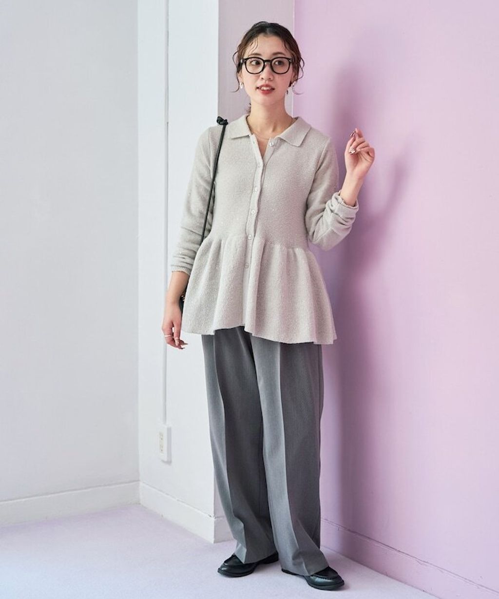 FREAKS STORE 傘擺收腰襯衫式開襟衫_18