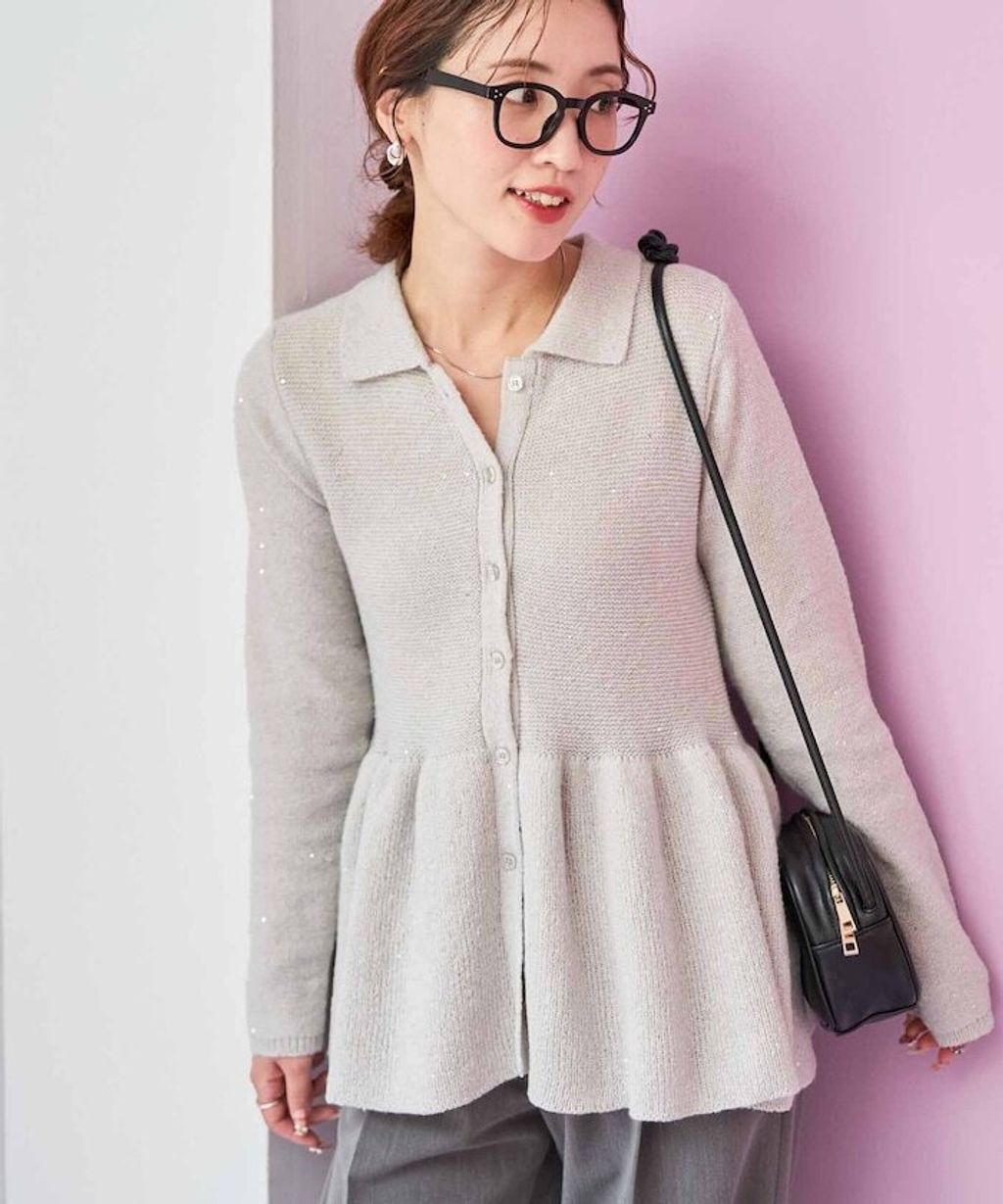 FREAKS STORE 傘擺收腰襯衫式開襟衫_16