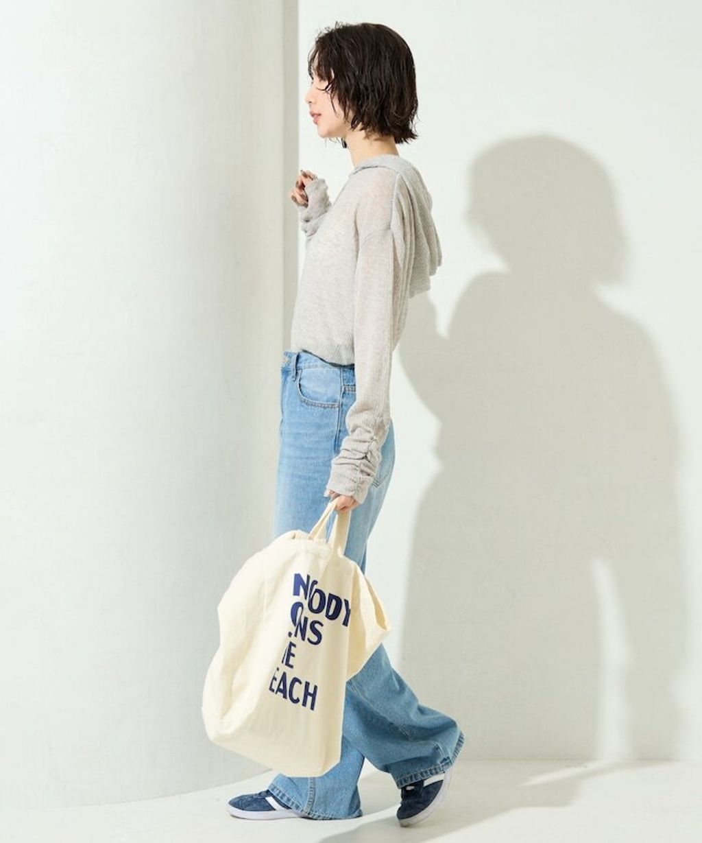 FREAKS STORE 透膚華夫格連帽長袖上衣_9