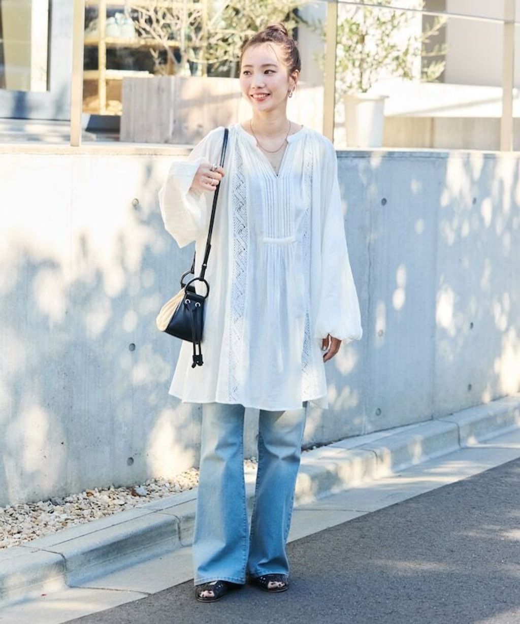 FREAKS STORE 純棉細褶垂感蕾絲襯衫_27