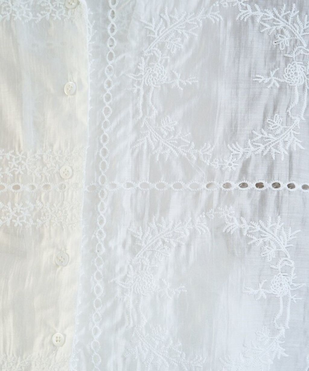 FREAKS STORE 全刺繡設計感長袖襯衫外套_15