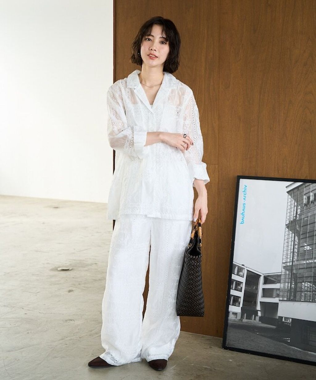 FREAKS STORE 全刺繡設計感長袖襯衫外套_4