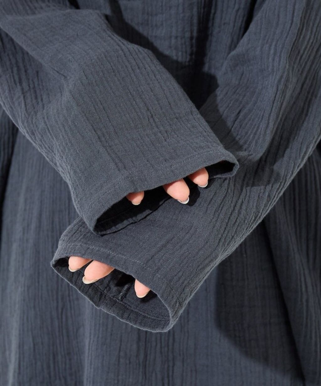 FREAKS STORE 雙層紗布亨利領長袖上衣_42