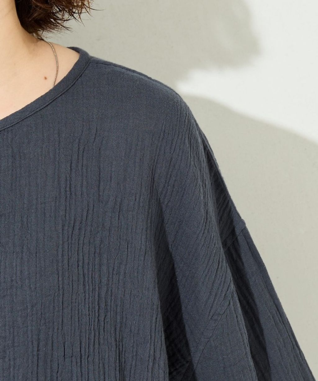 FREAKS STORE 雙層紗布亨利領長袖上衣_39