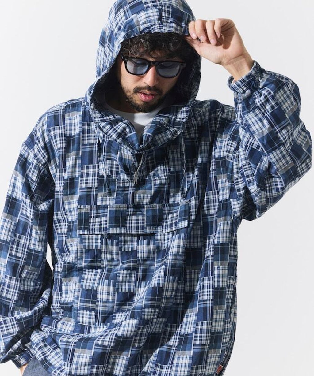 FREAKS STORE 5.5oz輕量丹寧英格蘭軍風半襟式連帽外套_3