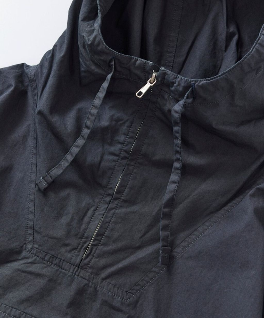 FREAKS STORE 5.5oz輕量丹寧英格蘭軍風半襟式連帽外套_6