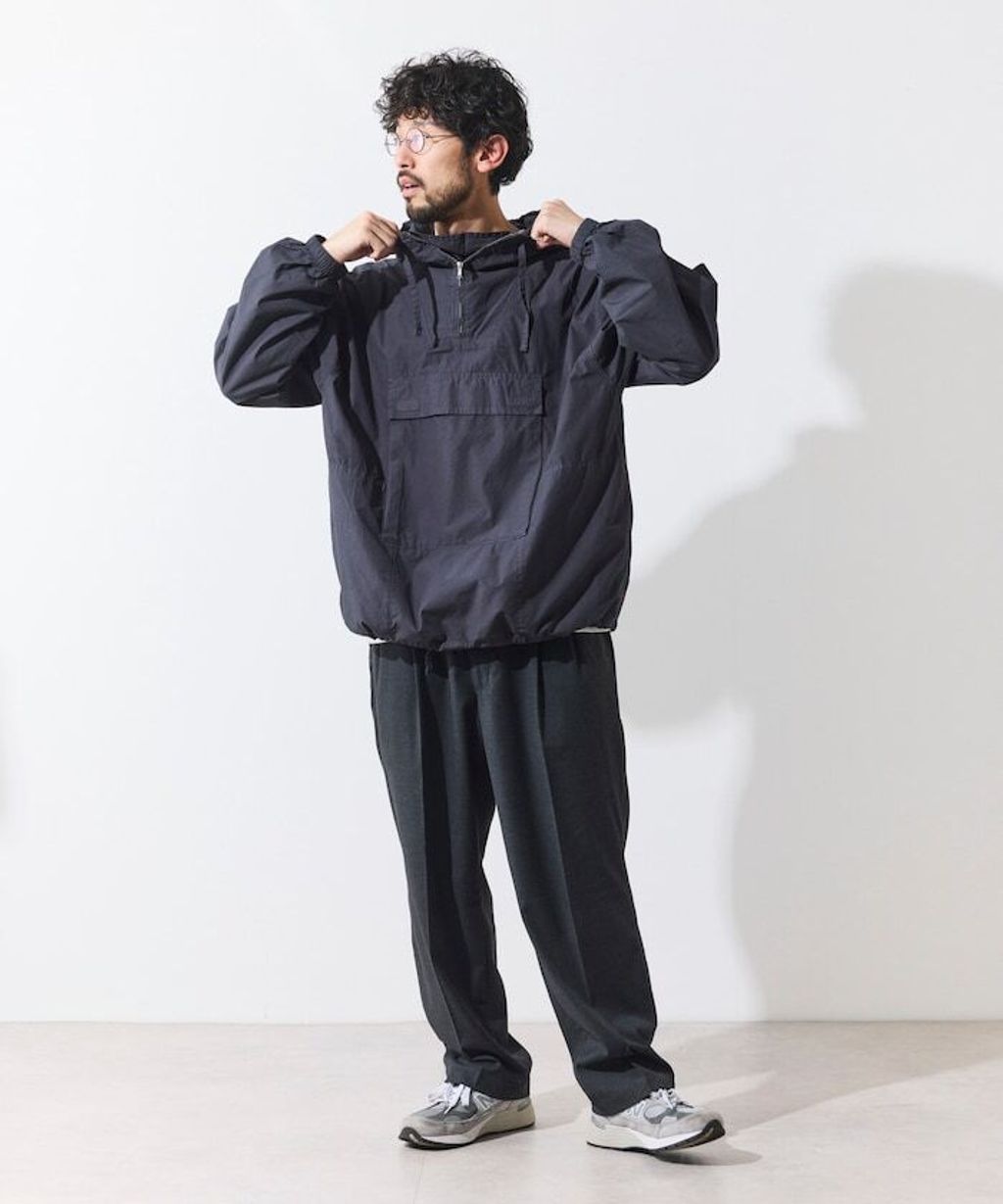 FREAKS STORE 5.5oz輕量丹寧英格蘭軍風半襟式連帽外套_25