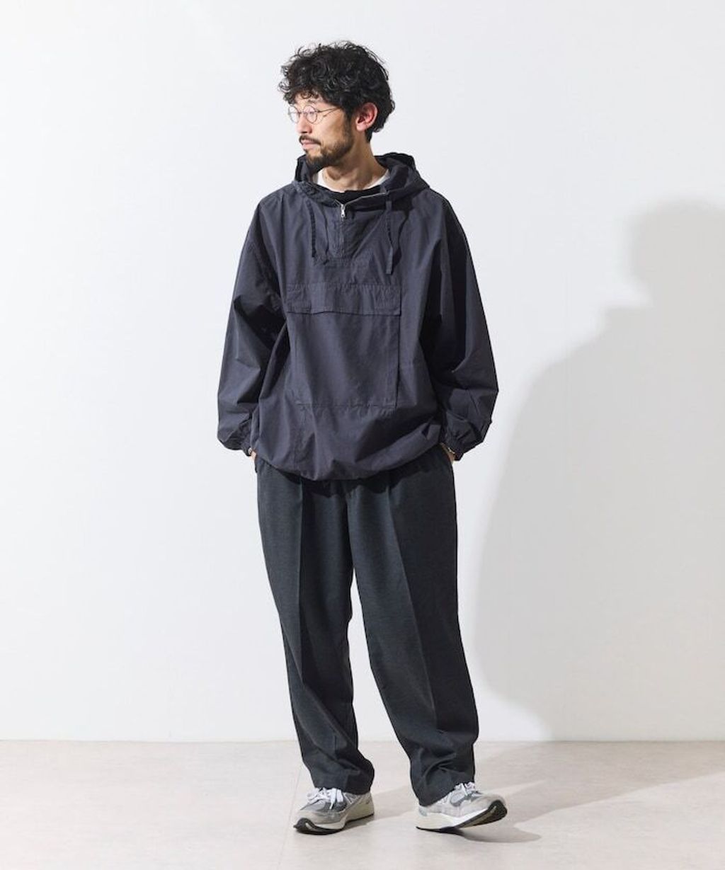 FREAKS STORE 5.5oz輕量丹寧英格蘭軍風半襟式連帽外套_23