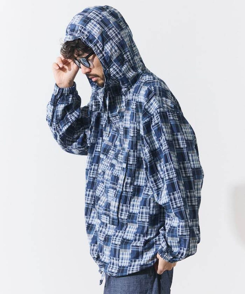 FREAKS STORE 5.5oz輕量丹寧英格蘭軍風半襟式連帽外套_45