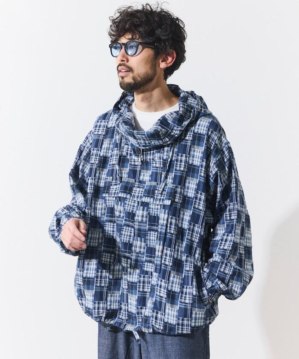 FREAKS STORE 5.5oz輕量丹寧英格蘭軍風半襟式連帽外套_42