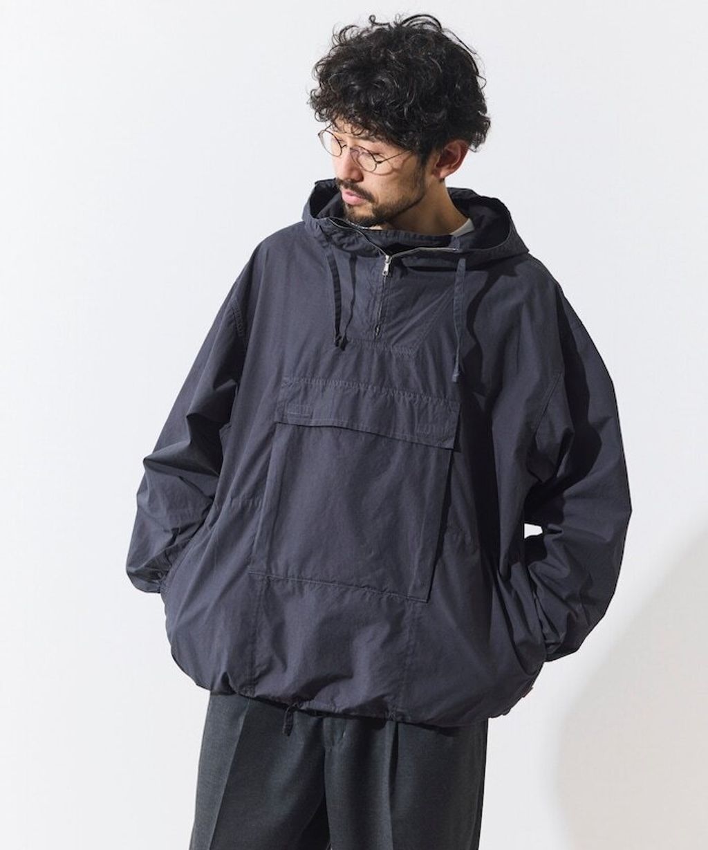 FREAKS STORE 5.5oz輕量丹寧英格蘭軍風半襟式連帽外套_26