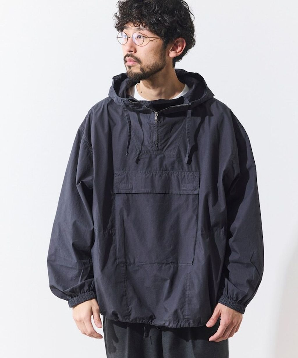 FREAKS STORE 5.5oz輕量丹寧英格蘭軍風半襟式連帽外套_27