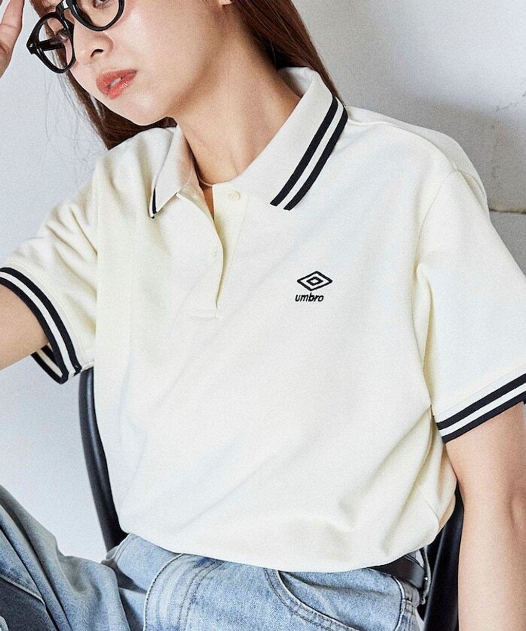FREAKS STORE x UMBRO 刺繡LOGO網眼布POLO衫_53