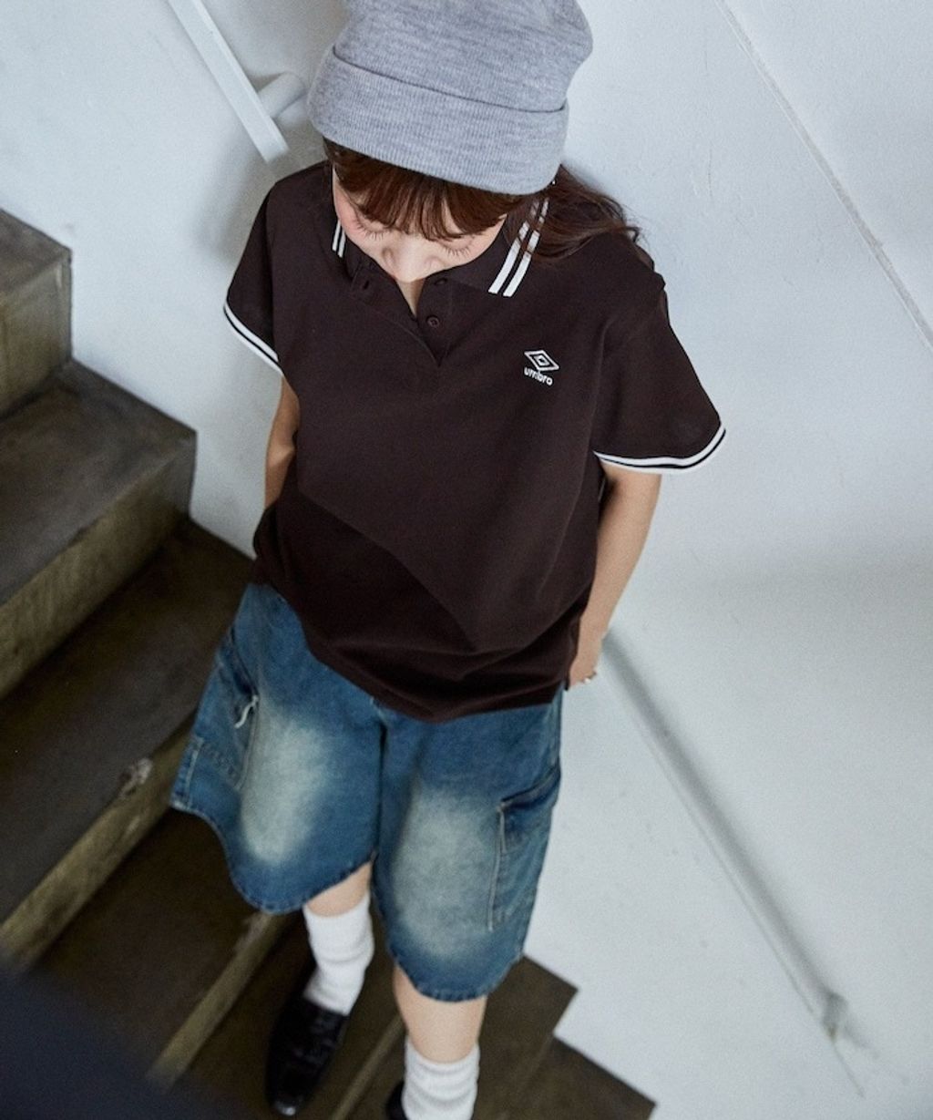 FREAKS STORE x UMBRO 刺繡LOGO網眼布POLO衫_50