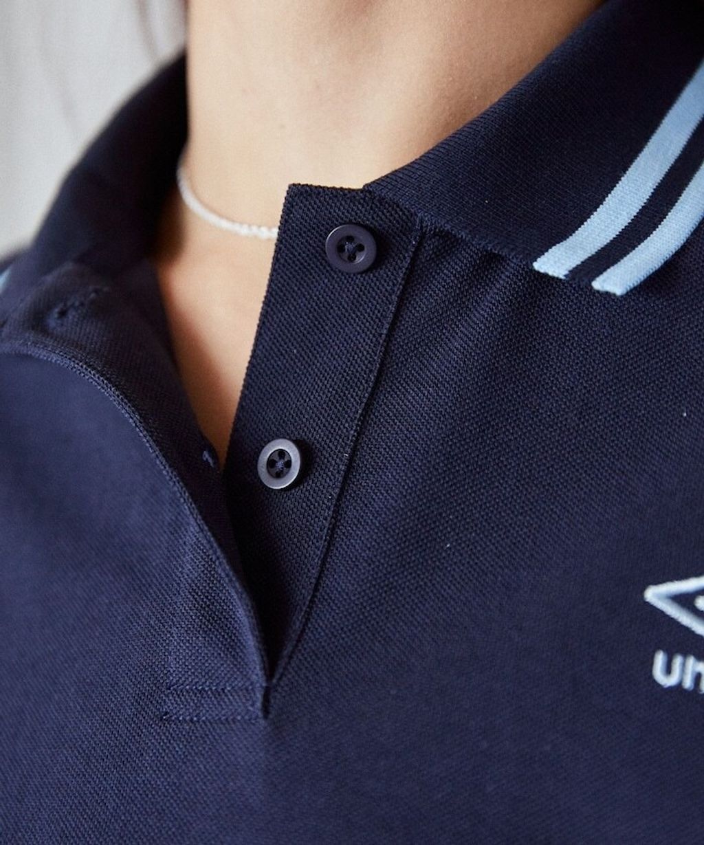 FREAKS STORE x UMBRO 刺繡LOGO網眼布POLO衫_43