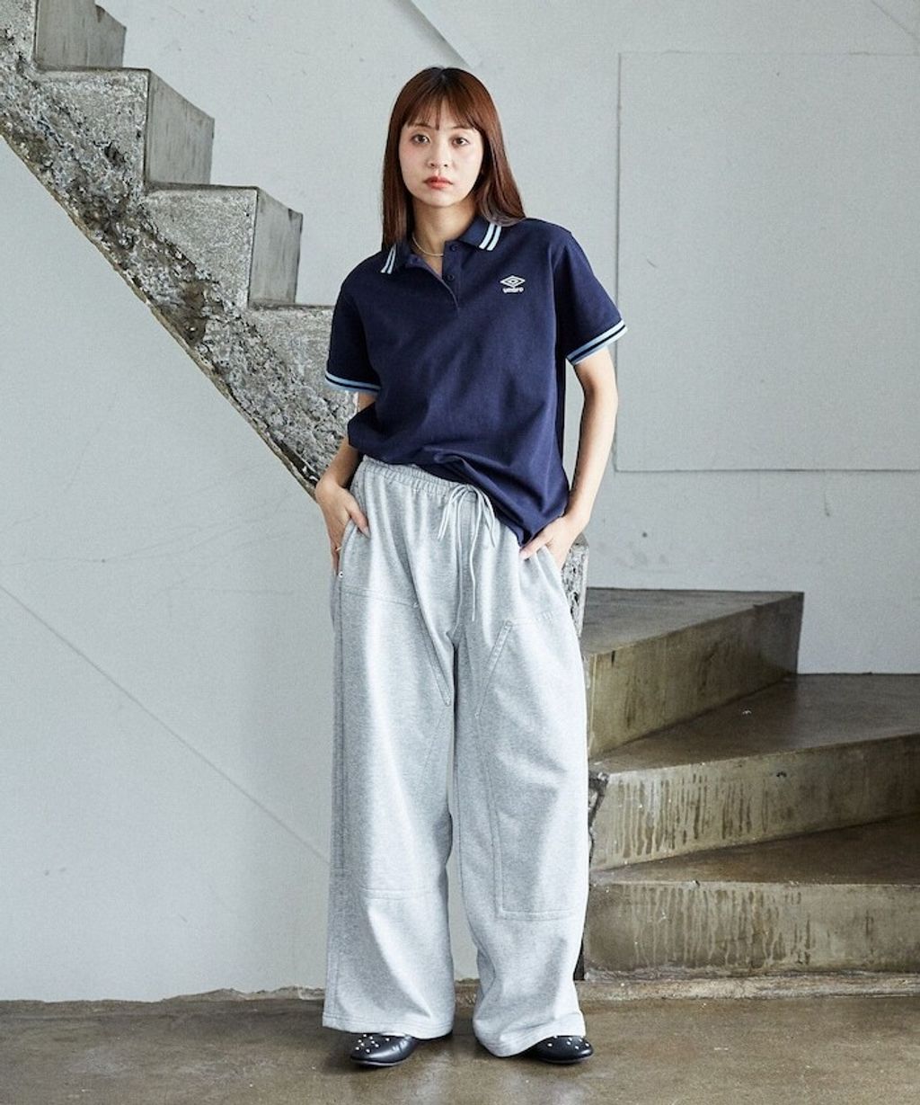 FREAKS STORE x UMBRO 刺繡LOGO網眼布POLO衫_33