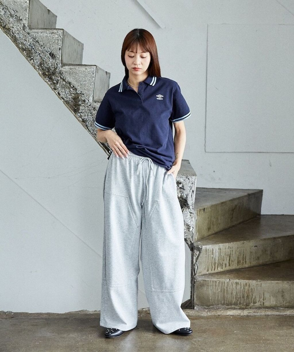 FREAKS STORE x UMBRO 刺繡LOGO網眼布POLO衫_35