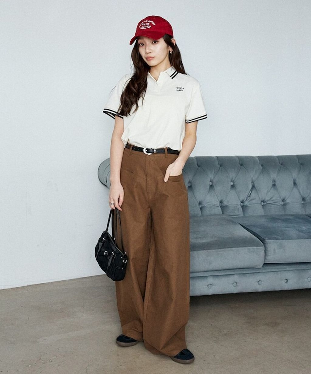 FREAKS STORE x UMBRO 刺繡LOGO網眼布POLO衫_25