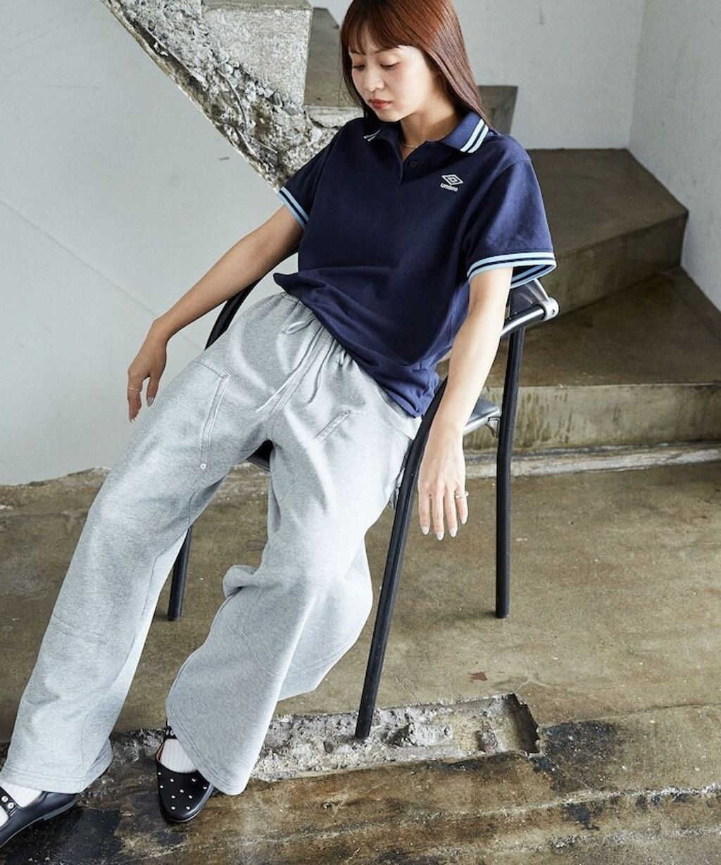 FREAKS STORE x UMBRO 刺繡LOGO網眼布POLO衫_37