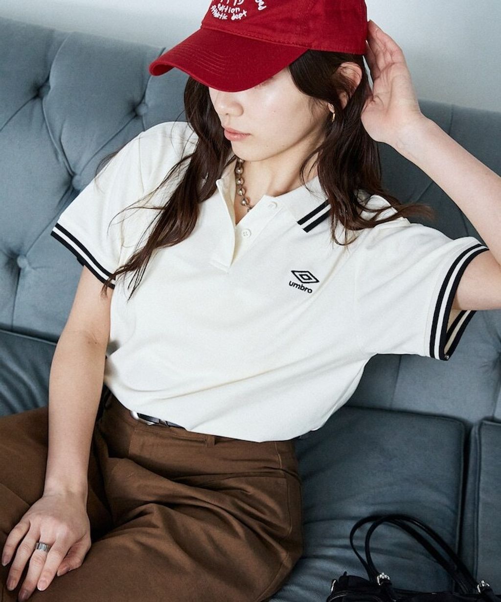 FREAKS STORE x UMBRO 刺繡LOGO網眼布POLO衫_27