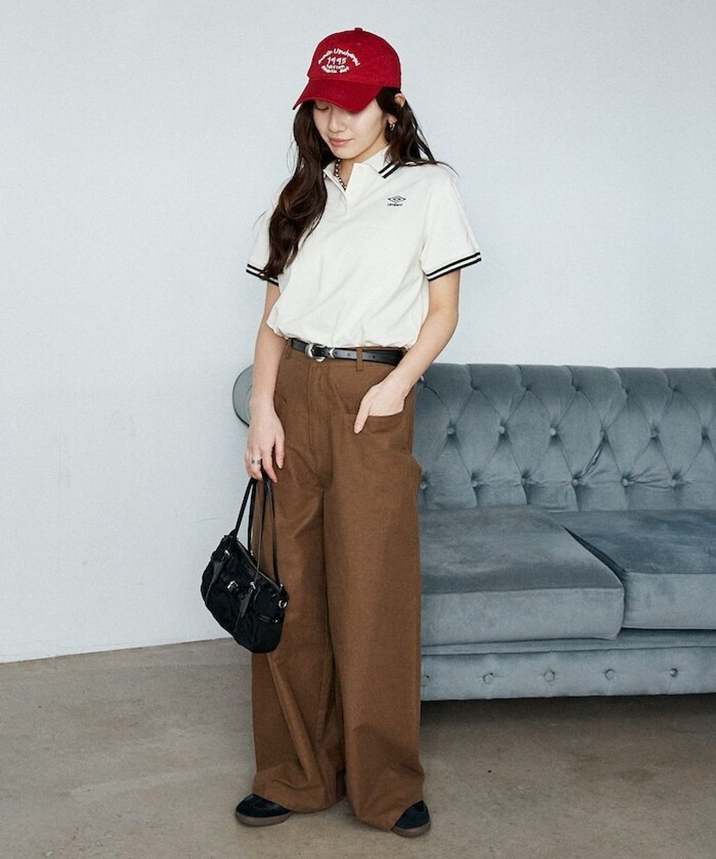 FREAKS STORE x UMBRO 刺繡LOGO網眼布POLO衫_28