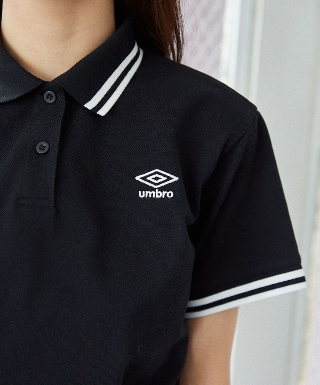 FREAKS STORE x UMBRO 刺繡LOGO網眼布POLO衫_13