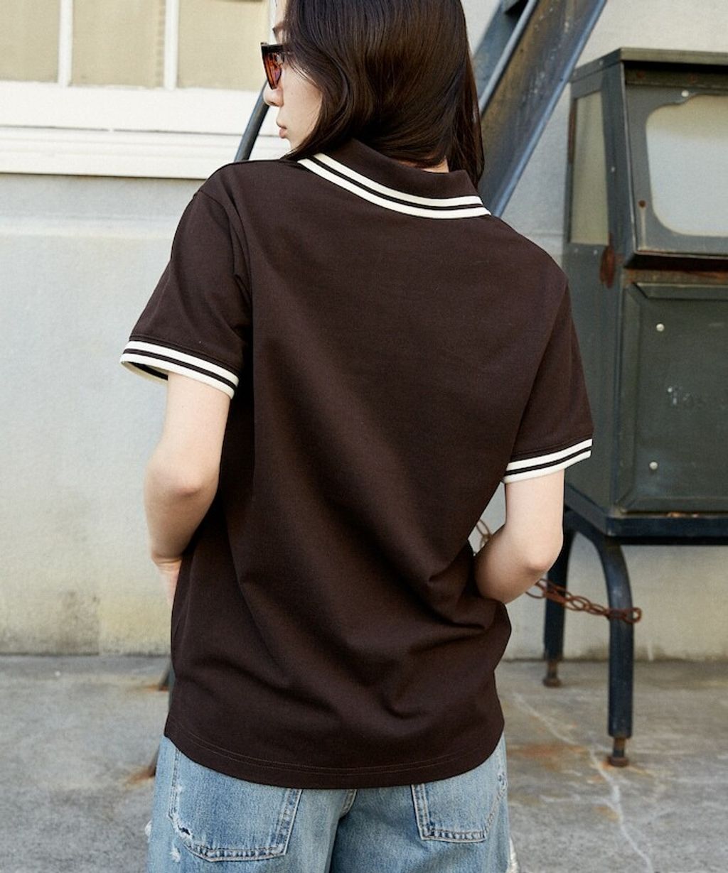 FREAKS STORE x UMBRO 刺繡LOGO網眼布POLO衫_16