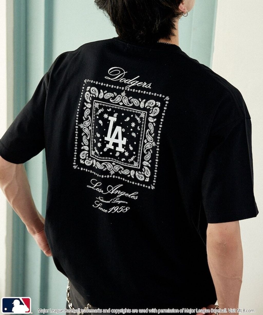 FREAKS STORE x MLB 刺繡logo變形蟲短袖上衣_4