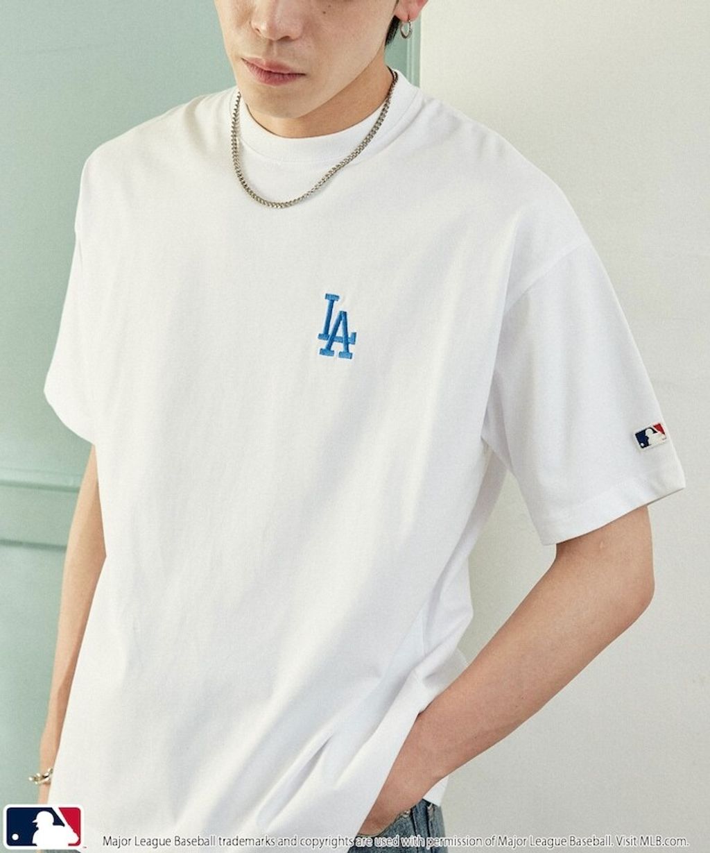 FREAKS STORE x MLB 刺繡logo變形蟲短袖上衣_46