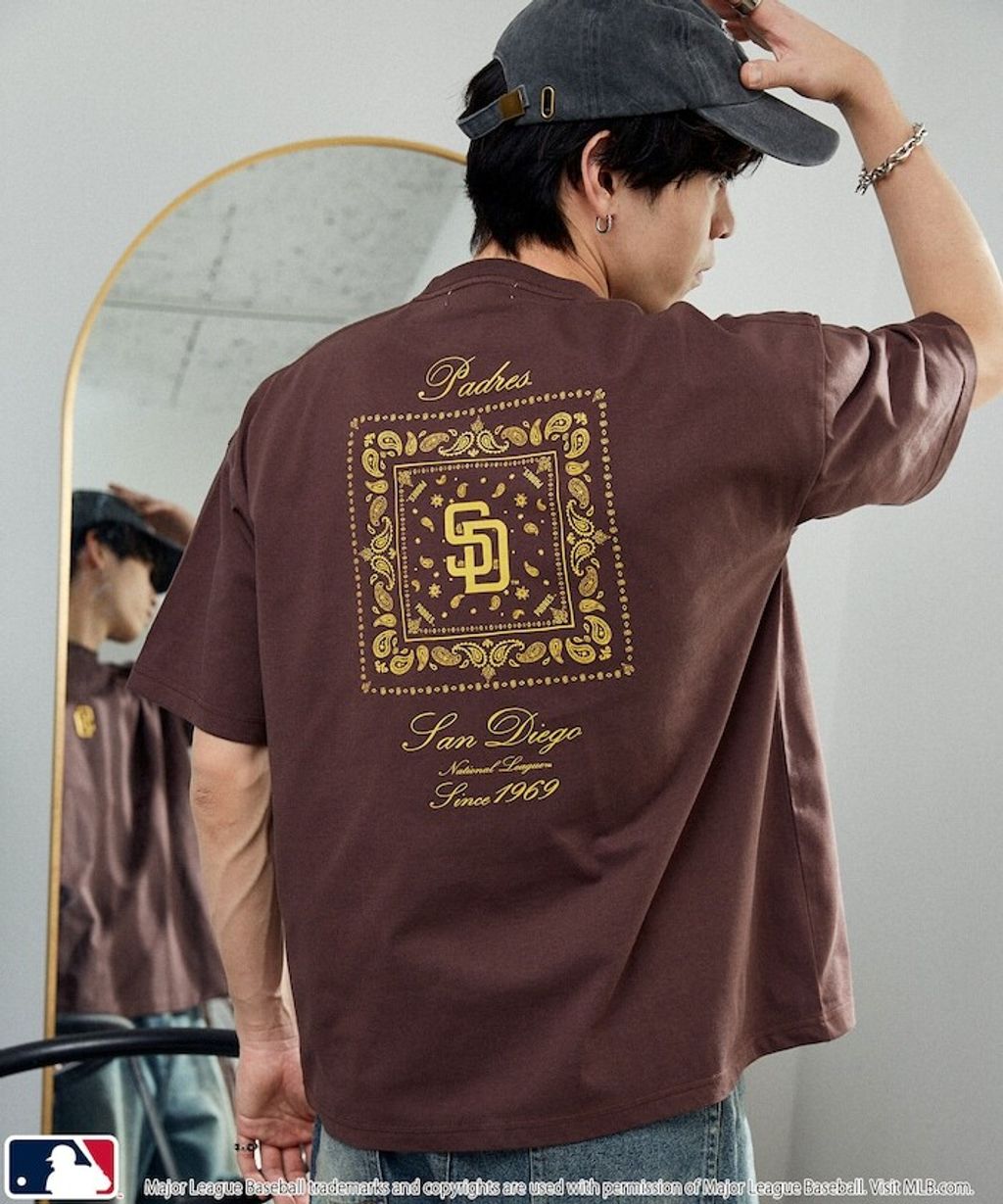 FREAKS STORE x MLB 刺繡logo變形蟲短袖上衣_74