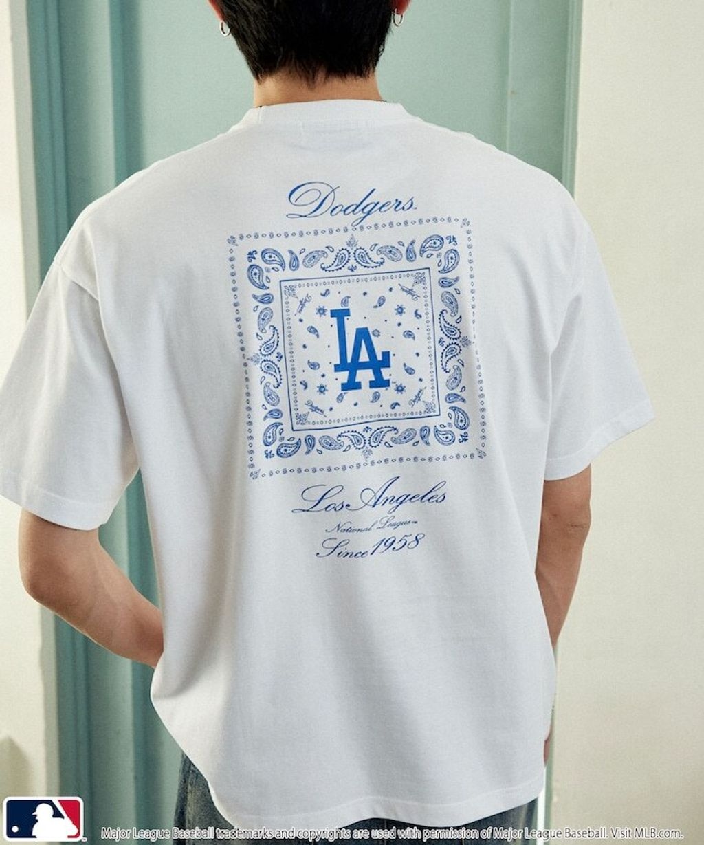 FREAKS STORE x MLB 刺繡logo變形蟲短袖上衣_45