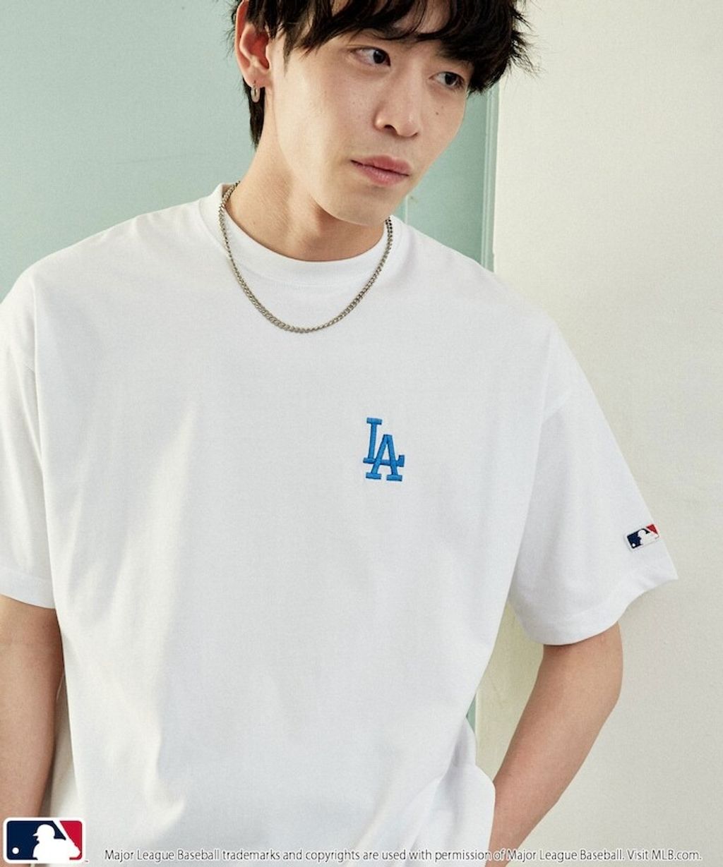 FREAKS STORE x MLB 刺繡logo變形蟲短袖上衣_44