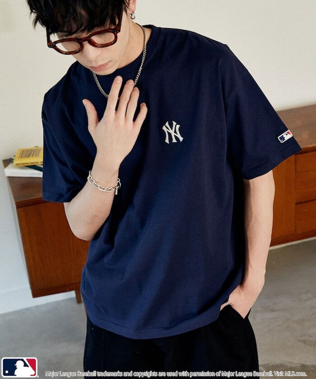 FREAKS STORE x MLB 刺繡logo變形蟲短袖上衣_35