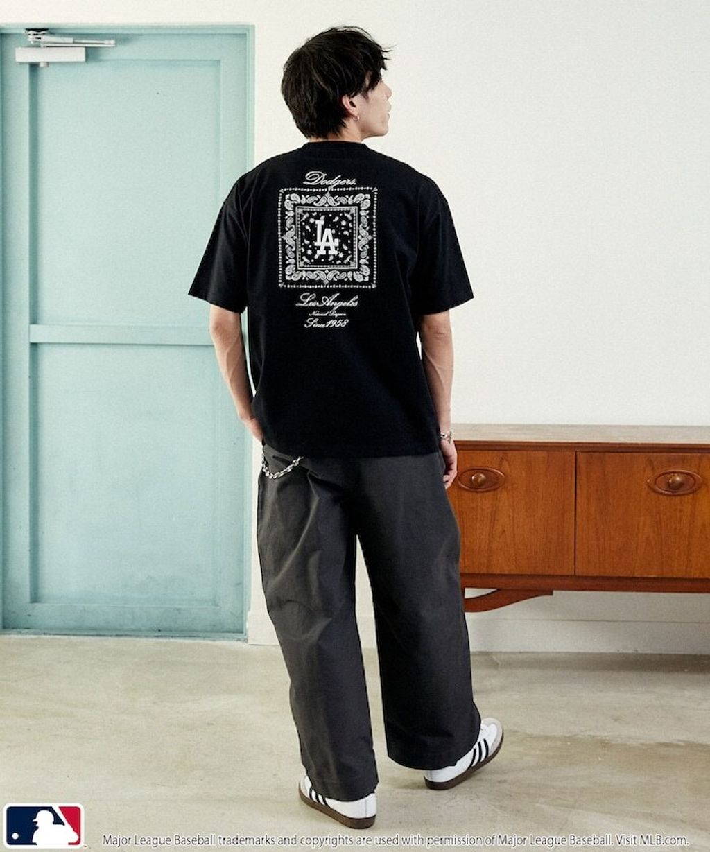 FREAKS STORE x MLB 刺繡logo變形蟲短袖上衣_24