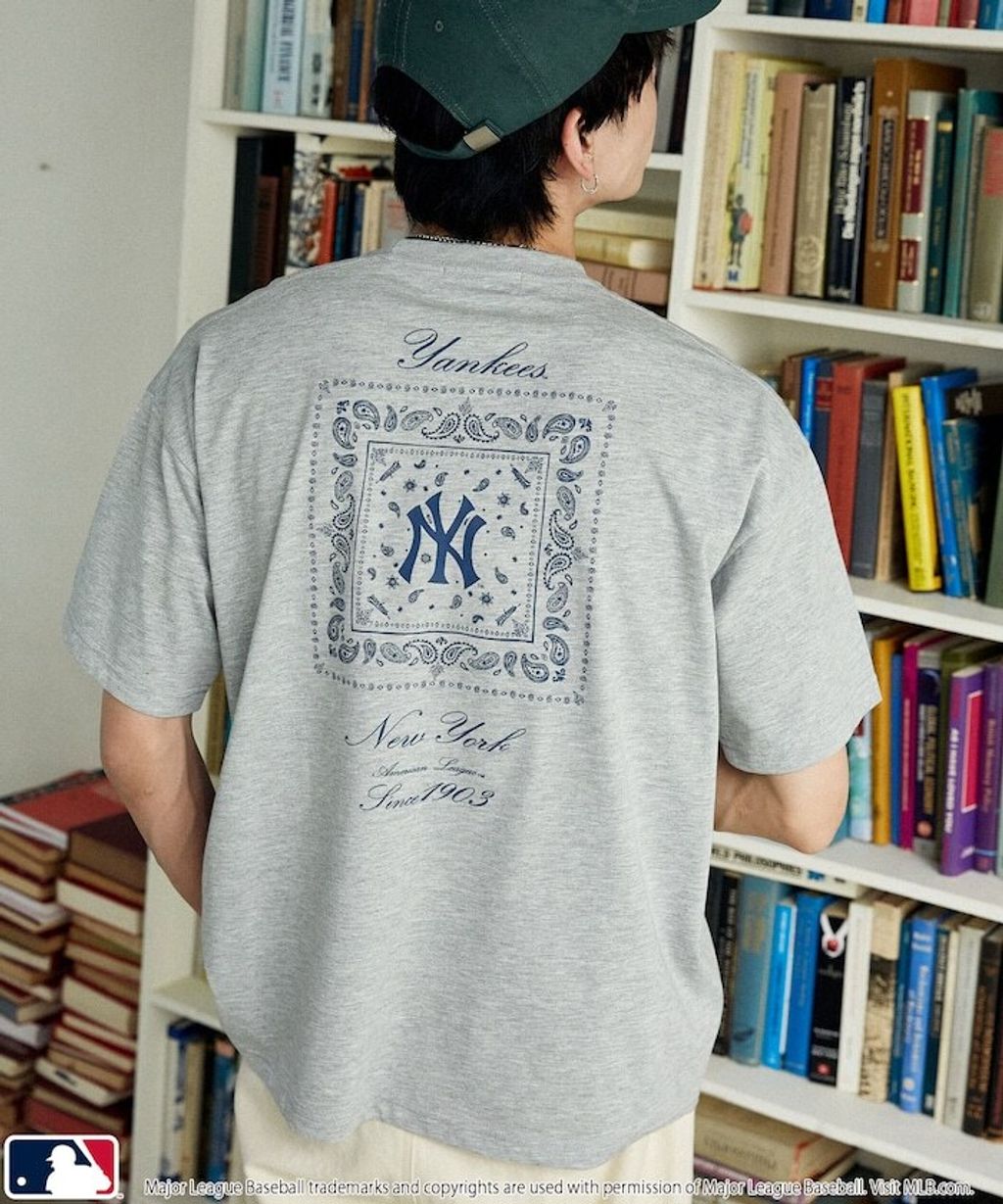 FREAKS STORE x MLB 刺繡logo變形蟲短袖上衣_9