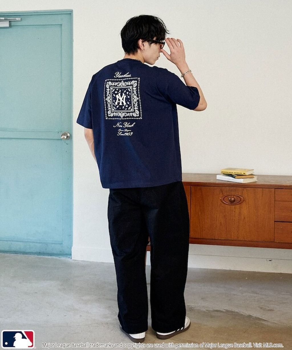 FREAKS STORE x MLB 刺繡logo變形蟲短袖上衣_37