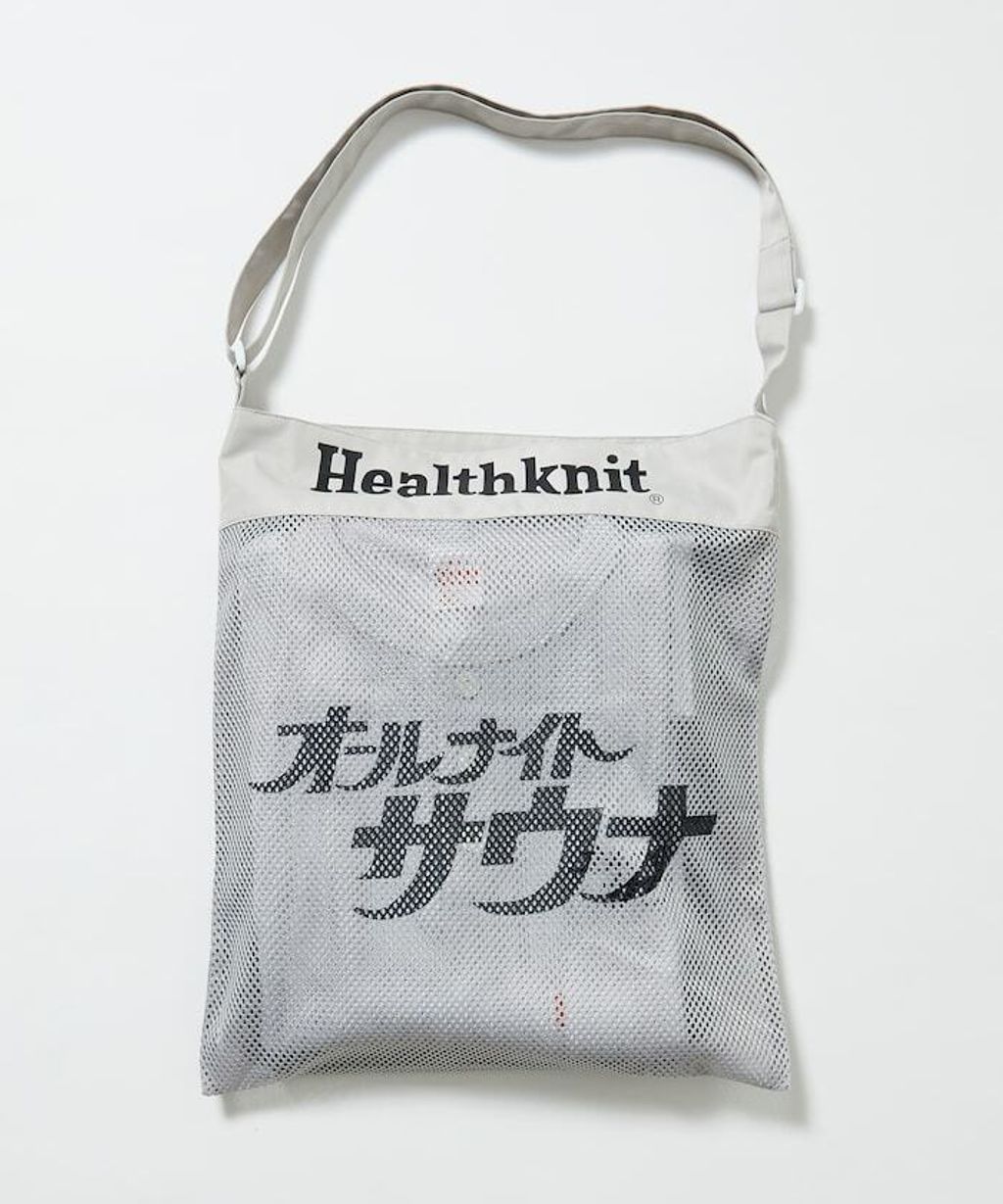 KANNAIGI by Healthknit 華夫格短袖套裝(附單肩袋)_15